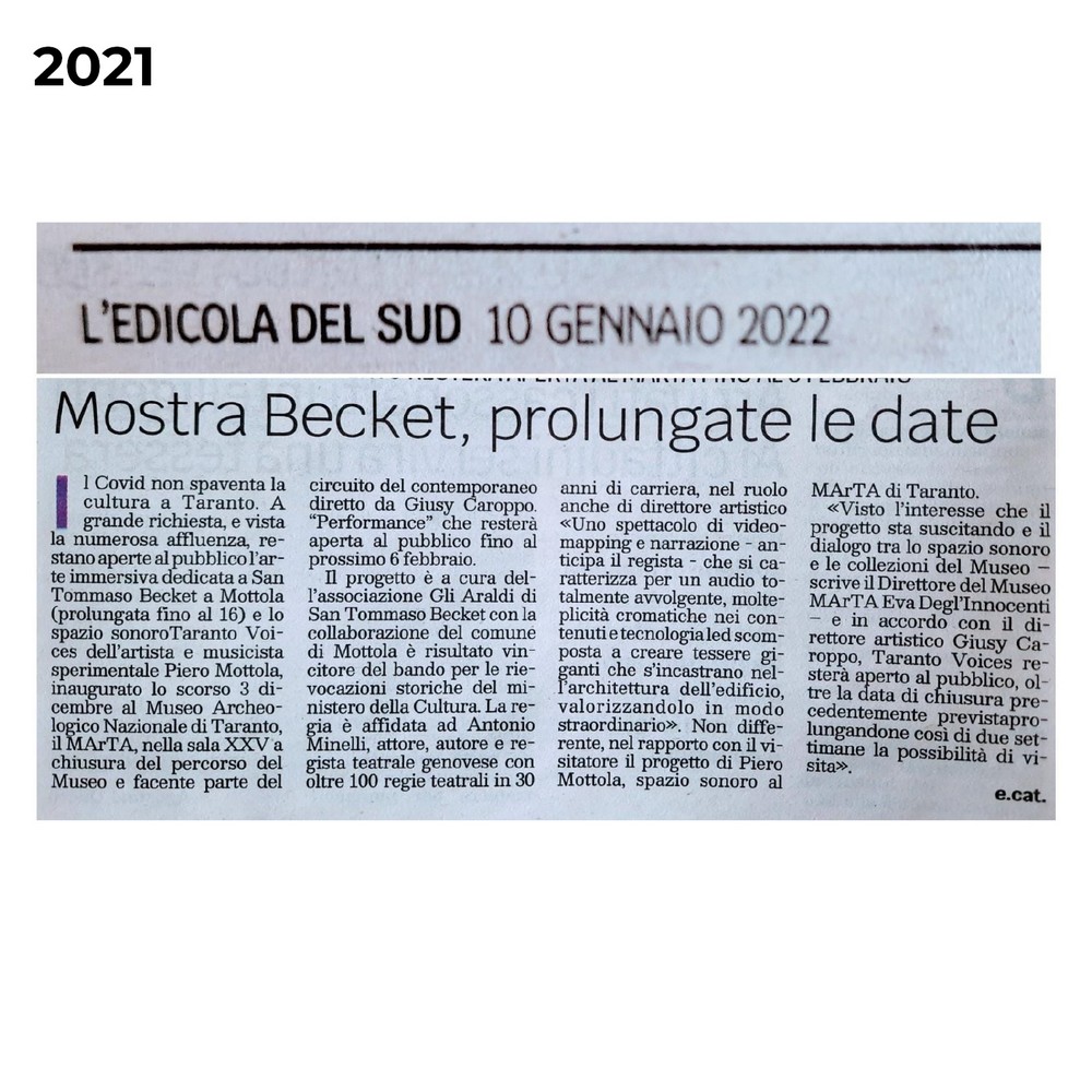 rassegna stampa 20216