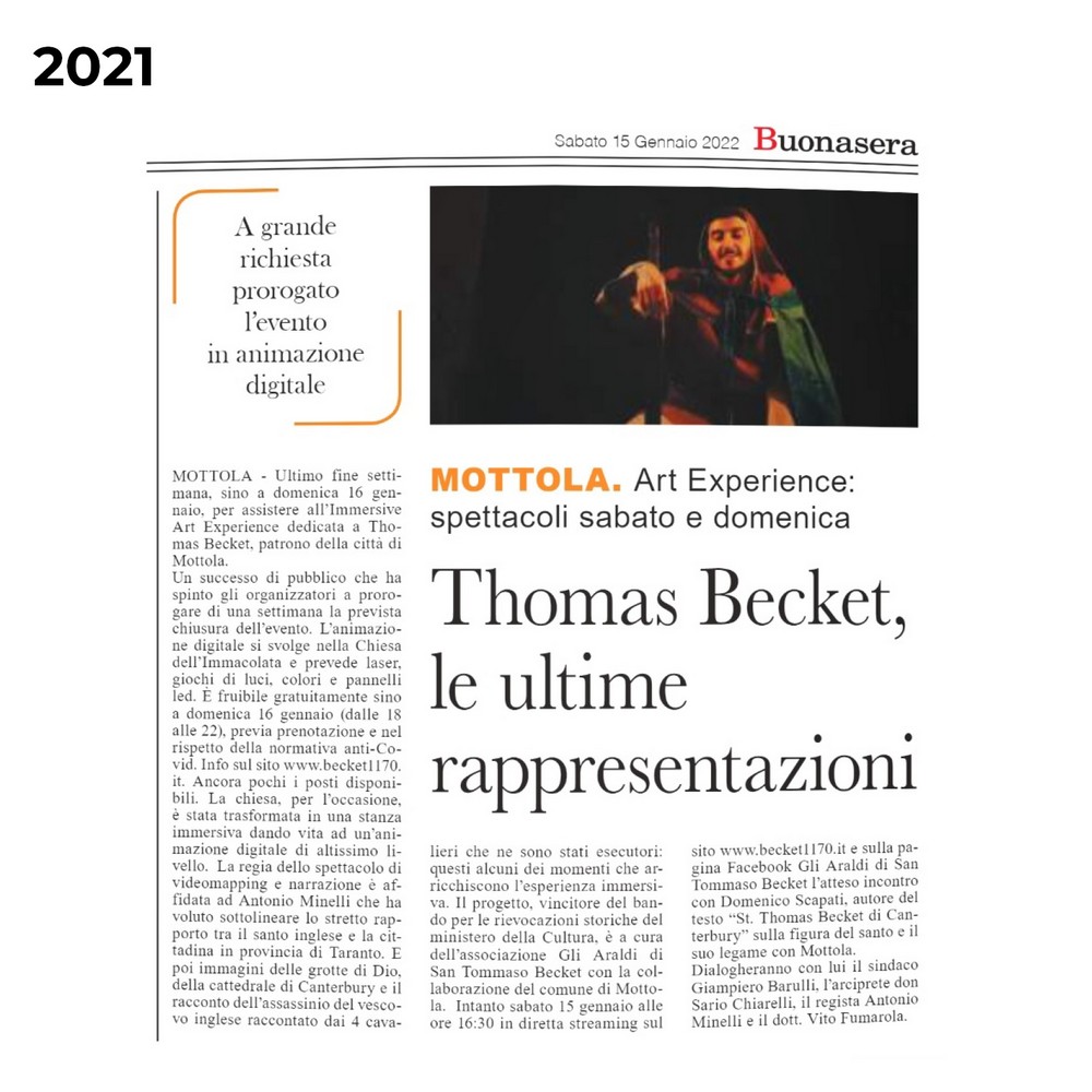 rassegna stampa 20218