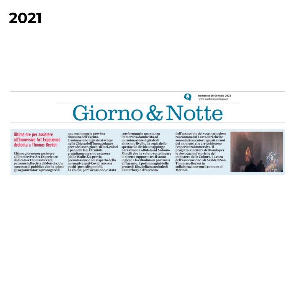 rassegna stampa 20219